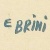 Ercole Brini signature