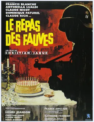 Le repas des fauves Poster