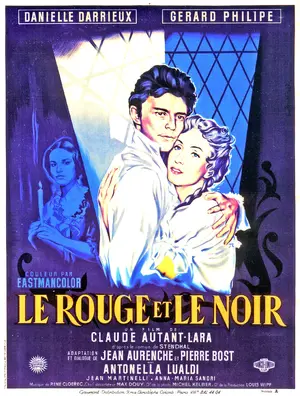 Le rouge et le noir Poster